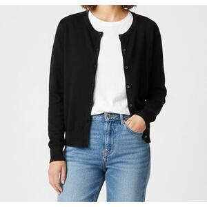 George XL 16-18 Black Button Front Cardigan Sweater